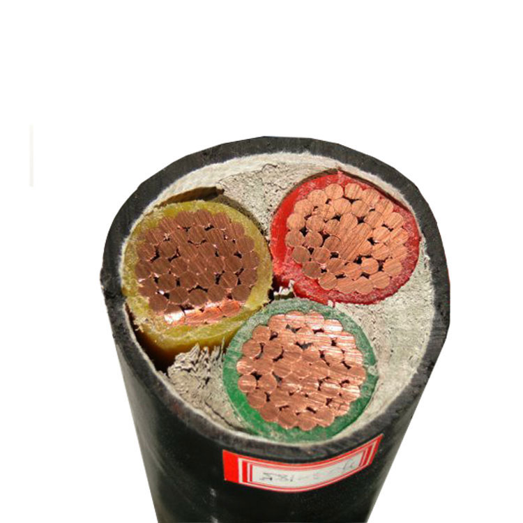 Wat is in koperen stroomkabel mei 3 kearnen?