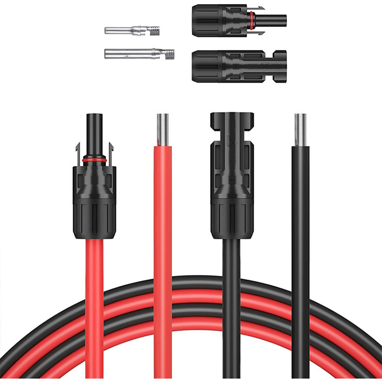 5 Feet 10AWG (6mm2) sinnepanieldraad