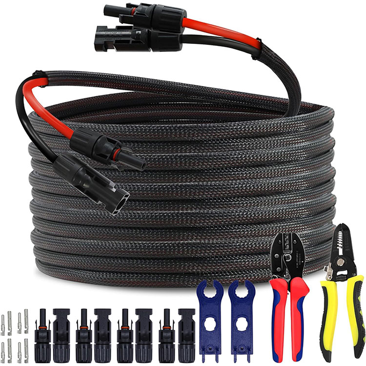 Kommersjele Rooftop PV Array 10AWG Connection Wire 50FT